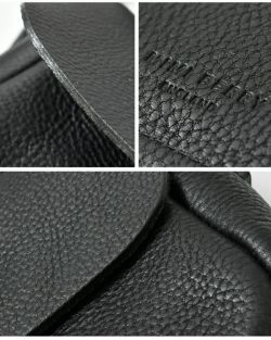 Mimi ミミ グレイニー ベジタブル タンニンレザー ショルダーバッグ