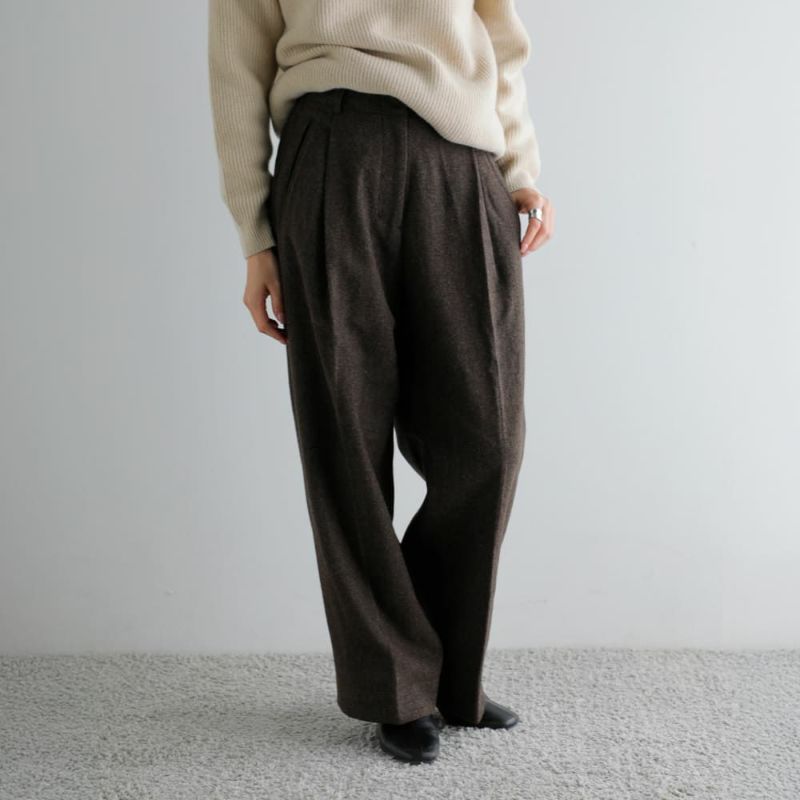 アンヌーク　Check Tuck Pants 36 anuke 】Check Tuck Pants | valance 福井｜レディース セレクト