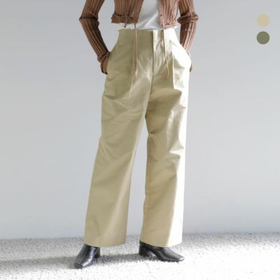 Nicolas Jenson ニコラジェンソン コットン チノクロス トラウザー