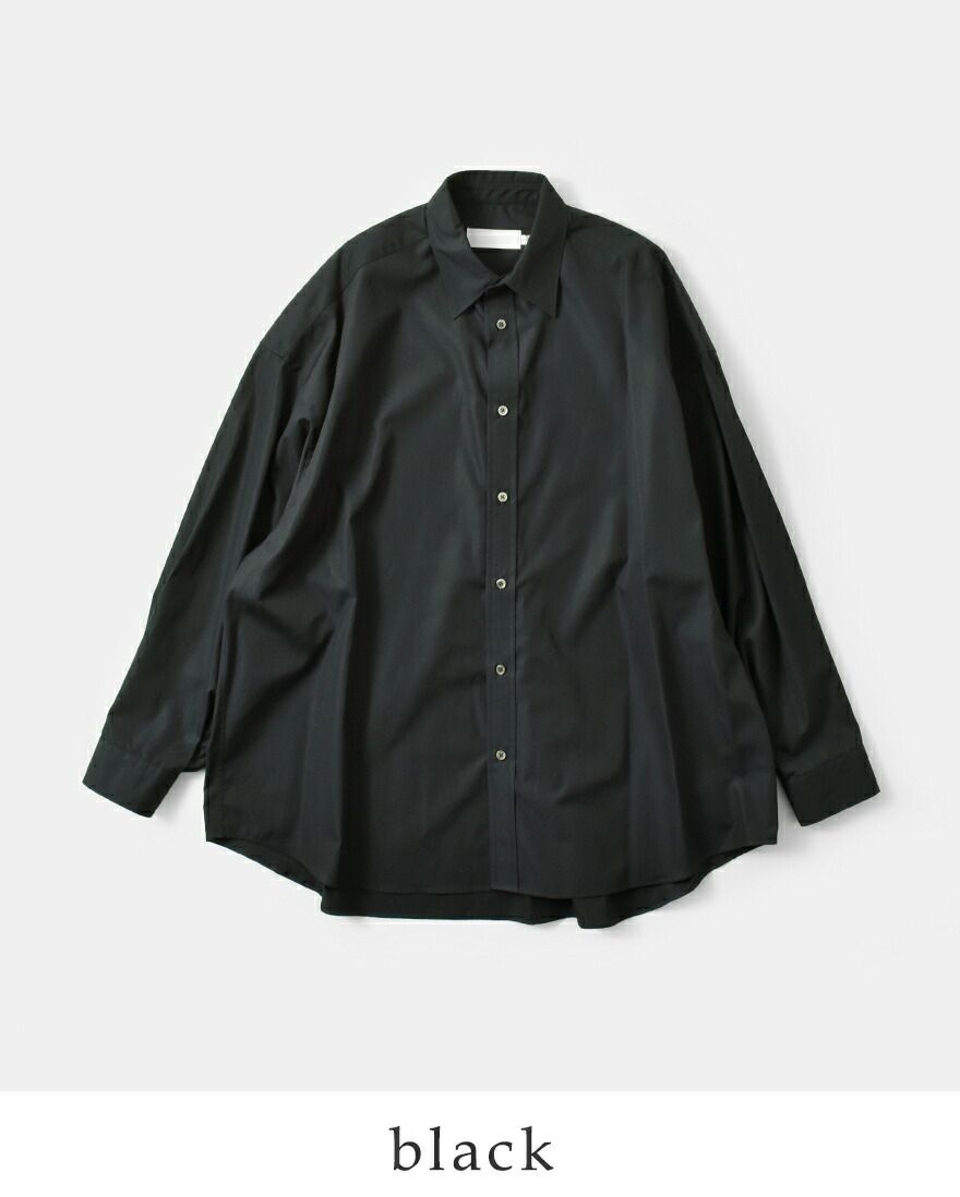 graphpaper グラフペーパー コットン レギュラーカラー シャツ High