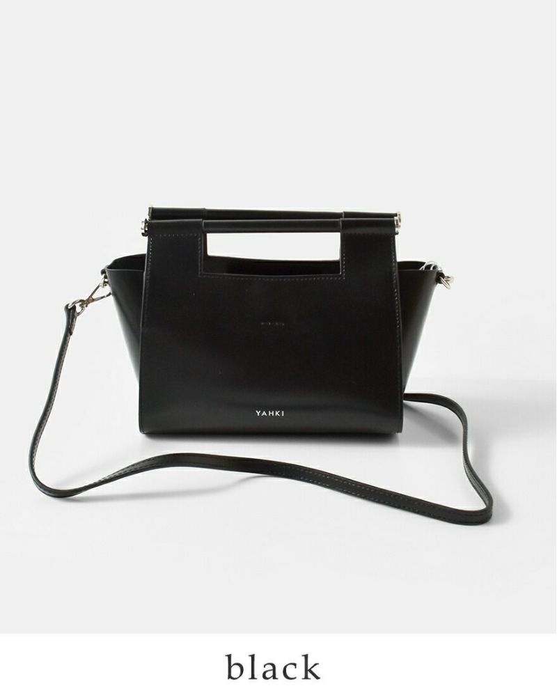 YAHKI ヤーキ ダブルフェイスレザー 2way クロスボディバッグ yh-767