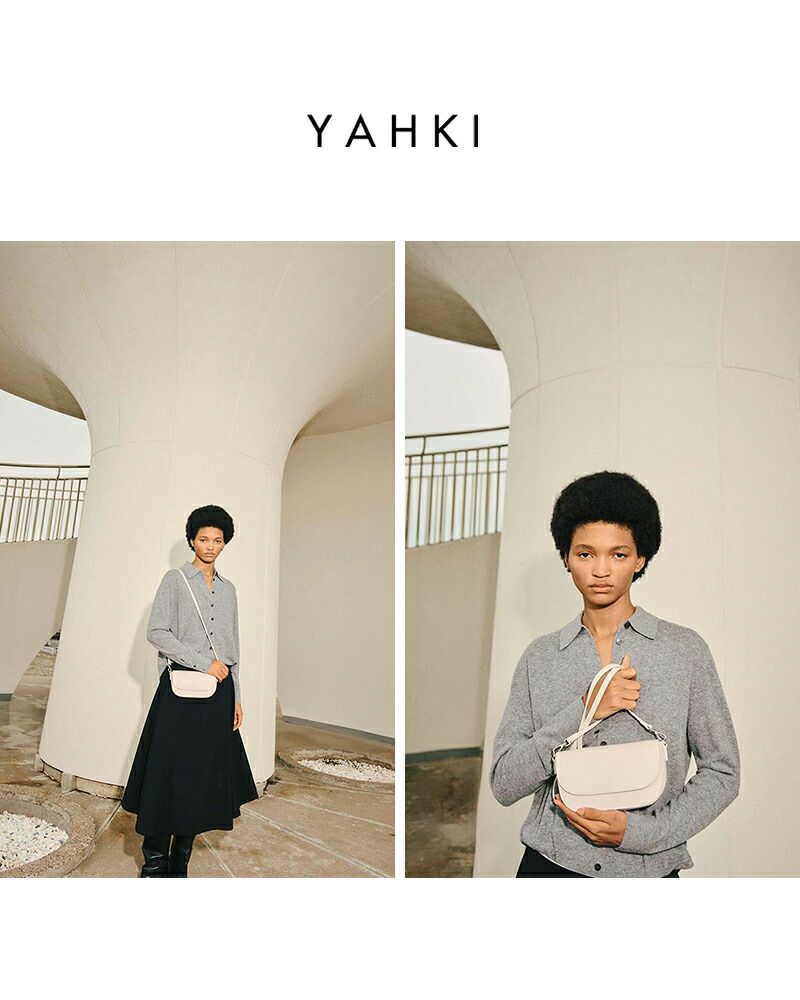 小物 yiyi YAHKI ヤーキ フェイクレザー ミニポシェット yh-769 レディース
