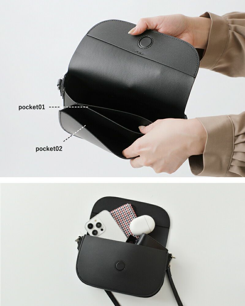 YAHKI ヤーキ フェイクレザー ミニポシェット yh-769 レディース