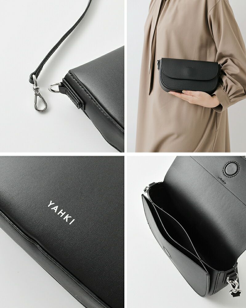 YAHKI ヤーキ フェイクレザー ミニポシェット yh-769 レディース