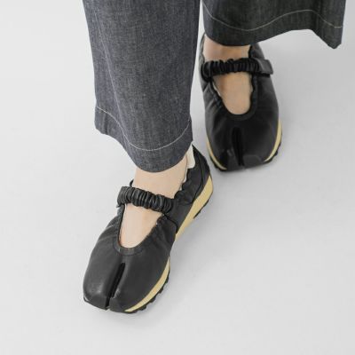 JOSEPH ブラックレザー フラットシューズ JOSEPH ブラックレザー フラットシューズ JOSEPH ブラックレザー