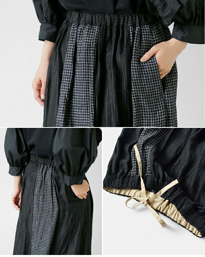 クーポン対象】Vlas Blomme ヴラスブラム リネン クラシカル チェック