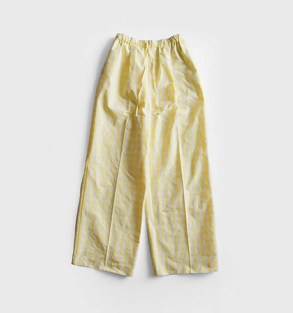 Shinzone シンゾーン ギンガム チェック パンツ GINGHAM CHECK PANTS