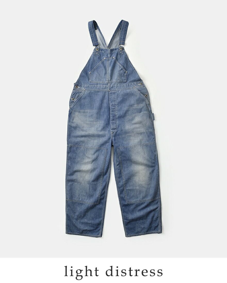 chimala チマラ ダブル幅デニム オーバーオール cs41-wp09 レディース