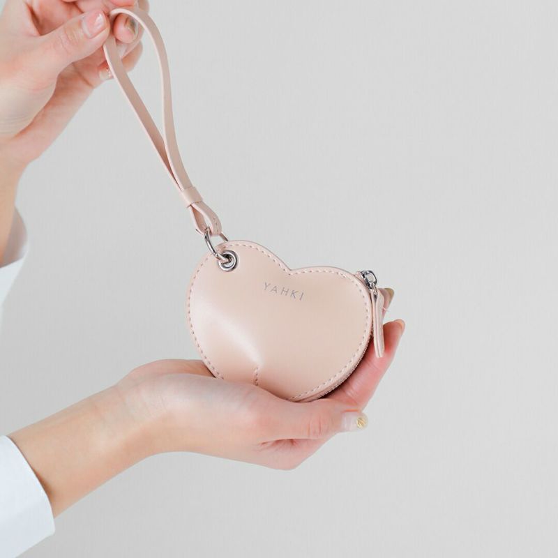 little様用 YAHKI ヤーキ スムースレザー ハート ミニポーチ yh-640c レディース