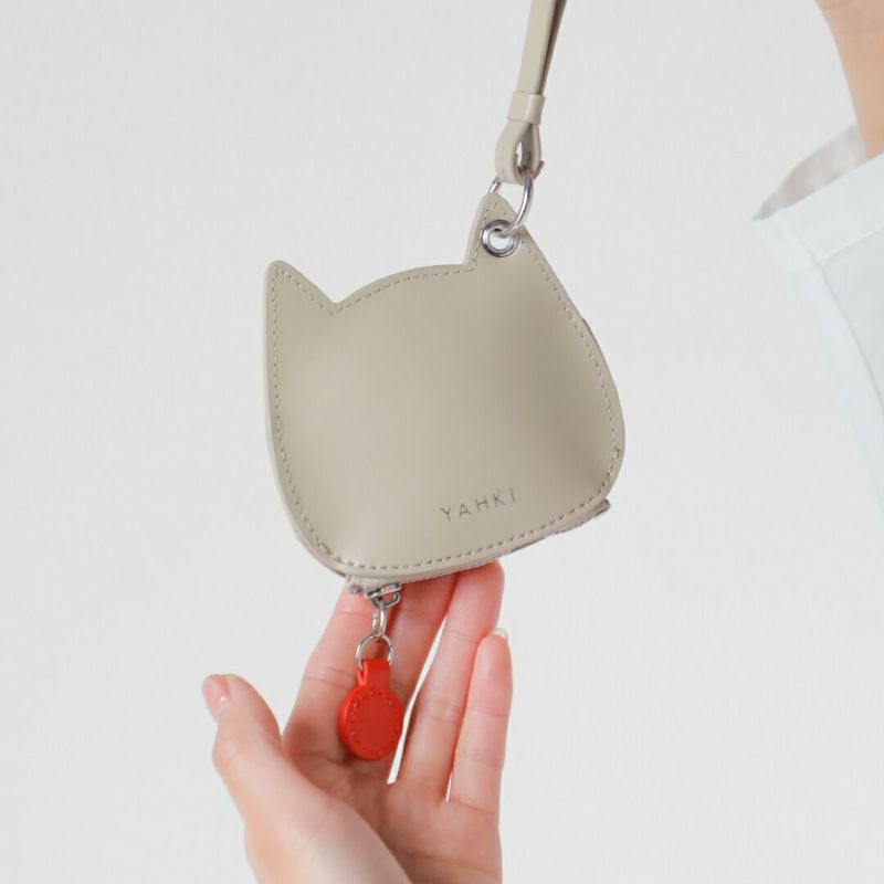 YAHKI ヤーキ スムースレザー キャット ミニポーチ yh-678c レディース
