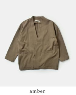 evam eva エヴァムエヴァ コットン ジャケット e261t059 レディース