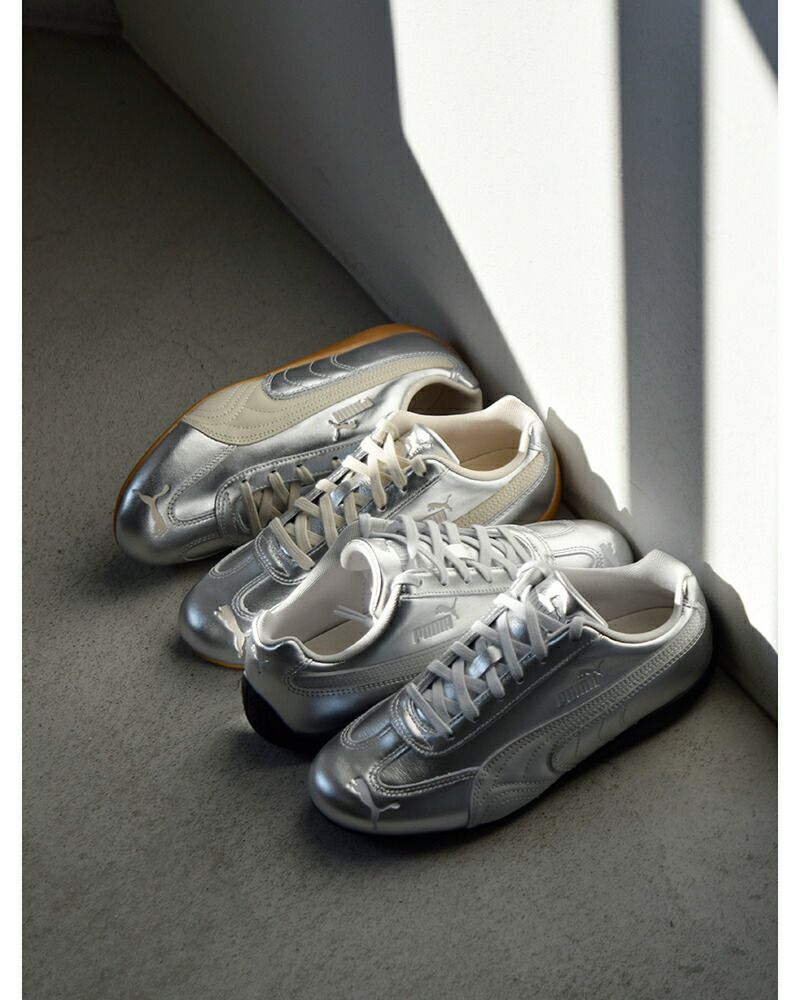 PUMA プーマ スピードキャット シルバー スニーカー SPEEDCAT SILVER