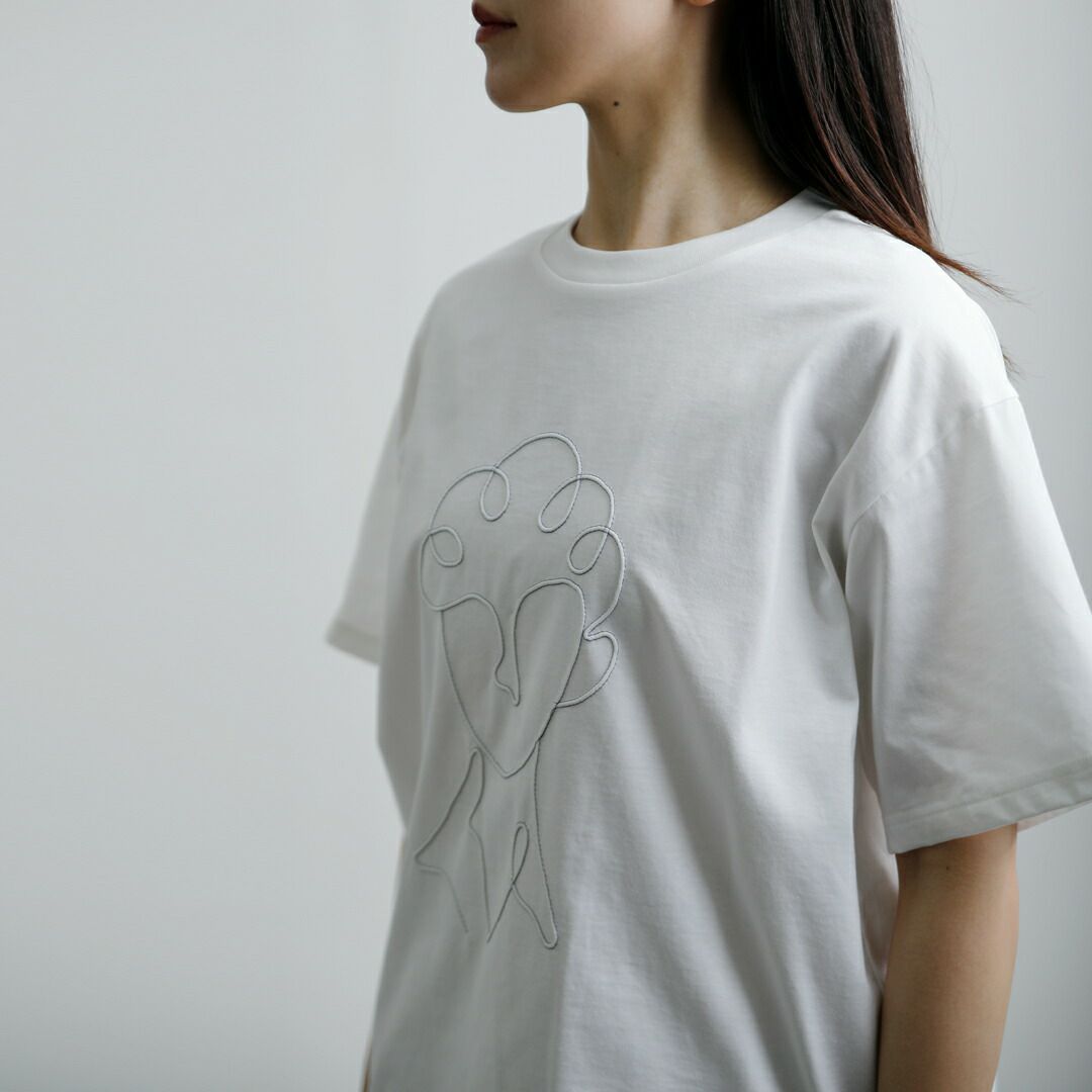 Gauze# ガーゼ コットン アート Tシャツ ART T-SHIRT g1167 レディース