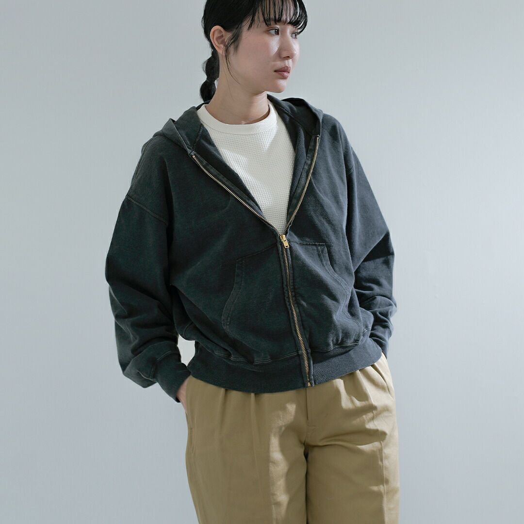 REMI RELIEF レミレリーフ SP加工スーピマ裏毛 ZIPパーカー rn30389107