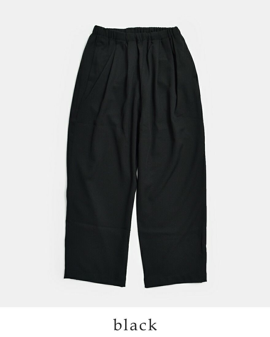 クーポン対象】kelen ケレン リネン混ストレッチ タックデザイン