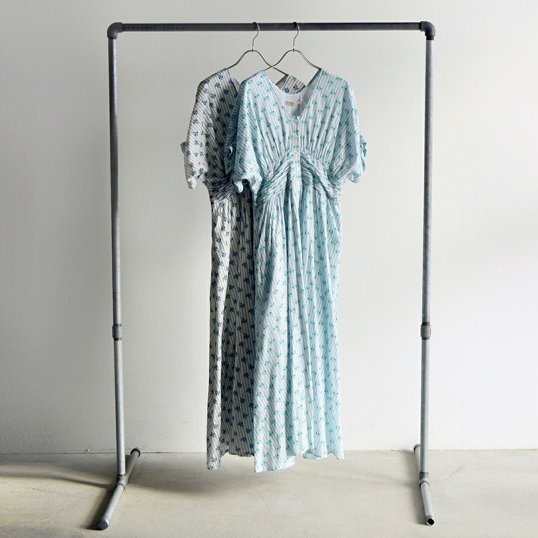 ne Quittez pas ヌキテパ コットン ジャガードストライプ スモール