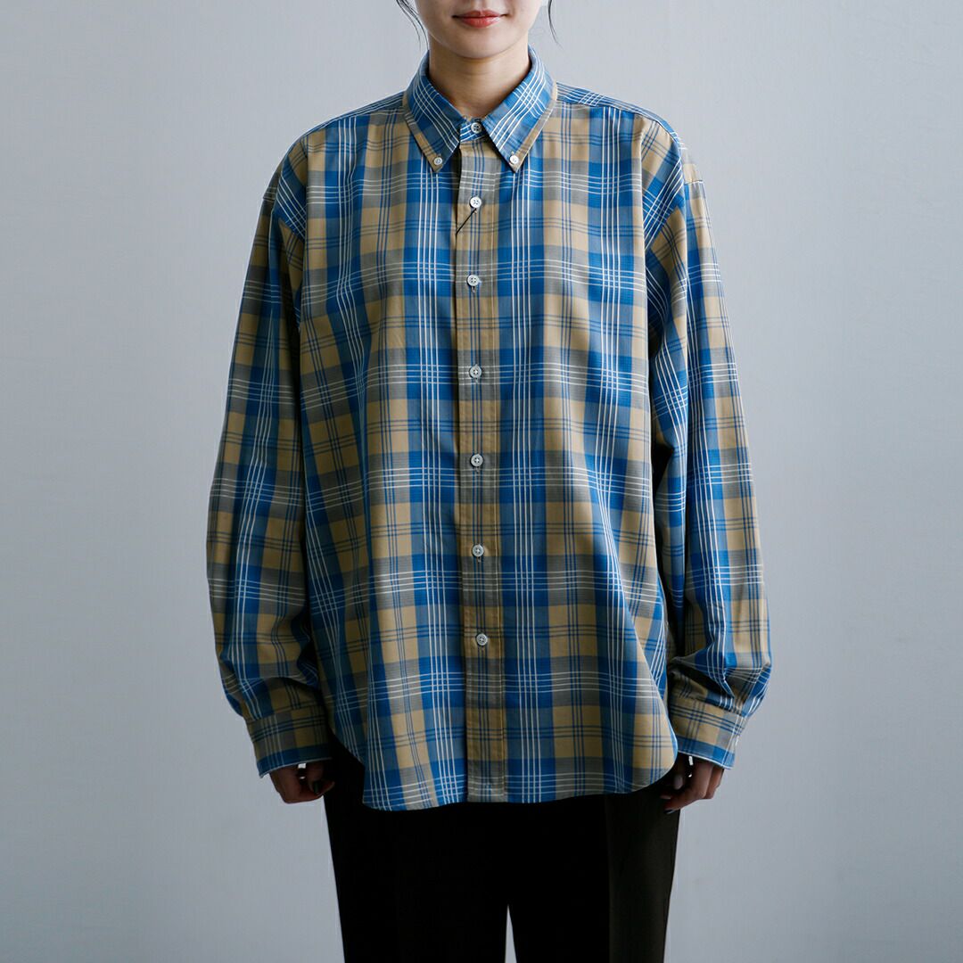 Shinzone シンゾーン チェック ダディシャツ CHECK DADDY SHIRT