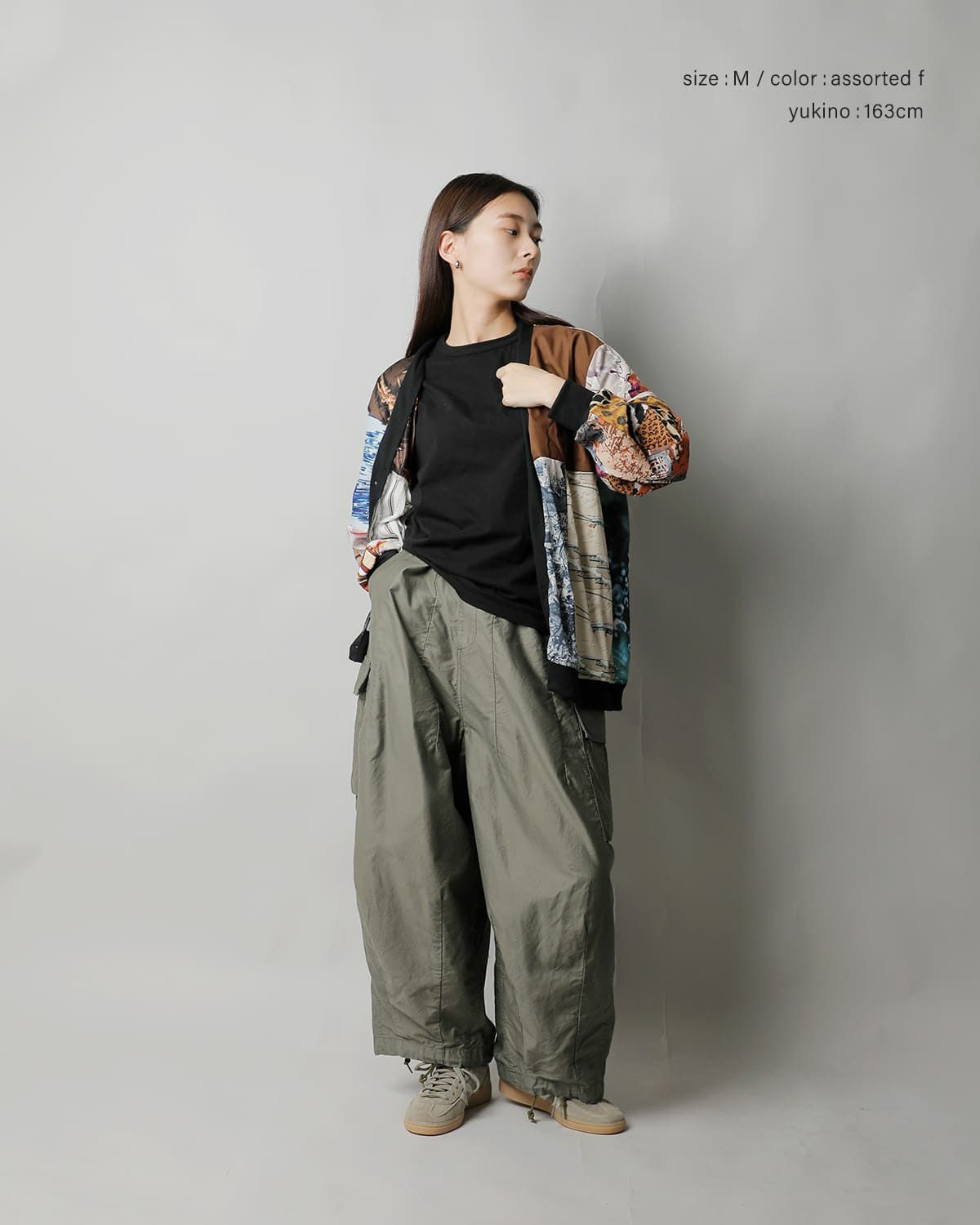 Needles ニードルス マルチパッチワーク シャツカーディガン sx491